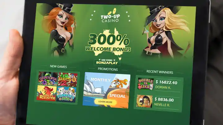 Two-Up Casino Bonuses and Promotions